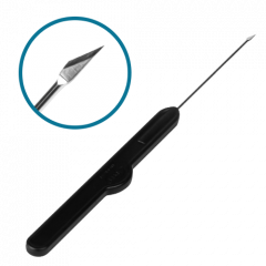 Myringotomy Knife ﾖ Lancet ﾖ 157mm Stainless Steel & Polypropylene, sterile, 10/pack NZ3245-10